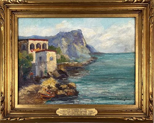STONE, O/C "VILLA OVERLOOKING