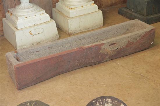 STONE TROUGH.  American  late