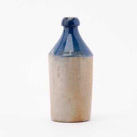STONEWARE BOTTLE, BOYD & BEARD ROOT