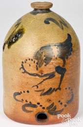 STONEWARE CHICKEN FEEDER<br>St