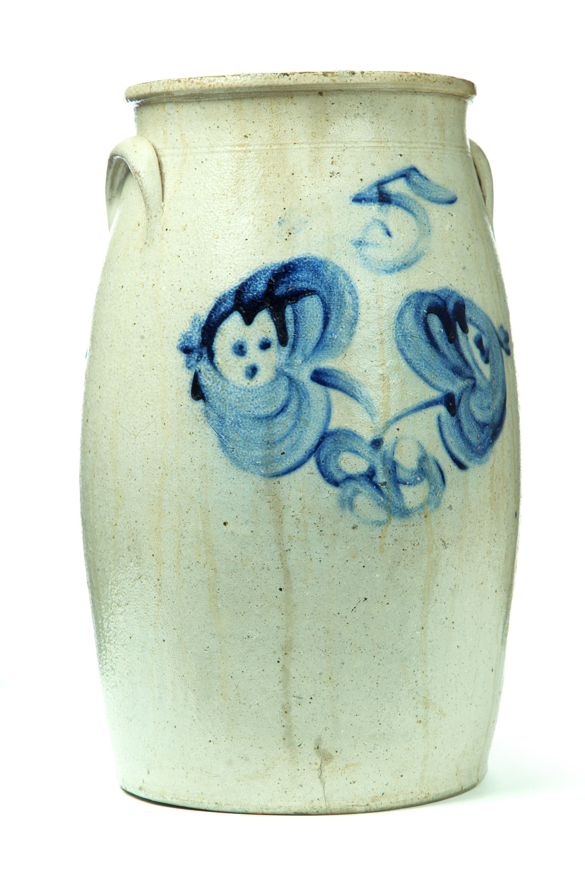 STONEWARE CHURN.  American  2nd