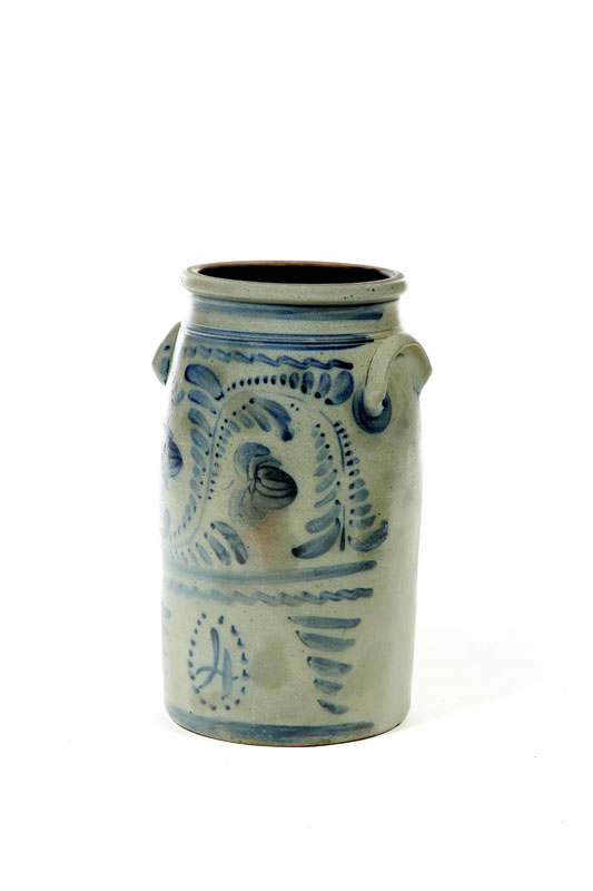 STONEWARE CHURN.  American  mid