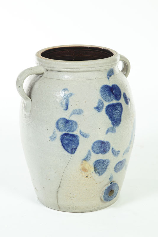 STONEWARE COOLER.  American  mid