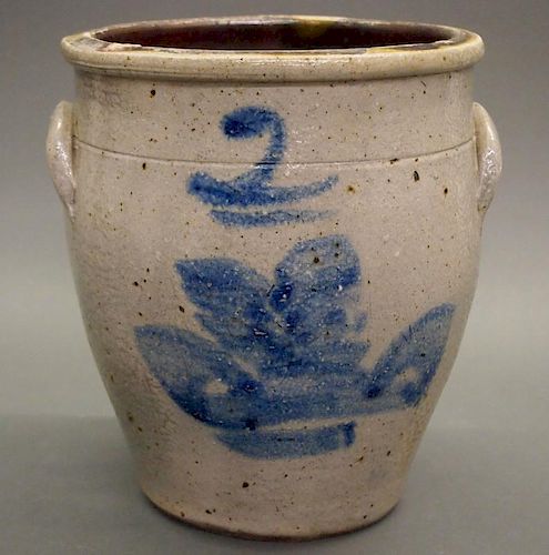 STONEWARE CROCK, 2-GALLONA mid 19th