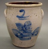 STONEWARE CROCK, 2-GALLONA mid