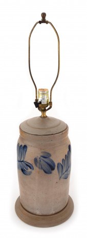 STONEWARE CROCK AMERICA, 19TH
