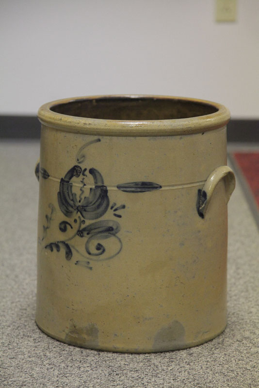 STONEWARE CROCK. American  19th