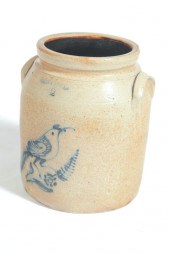 STONEWARE CROCK.  American  2n