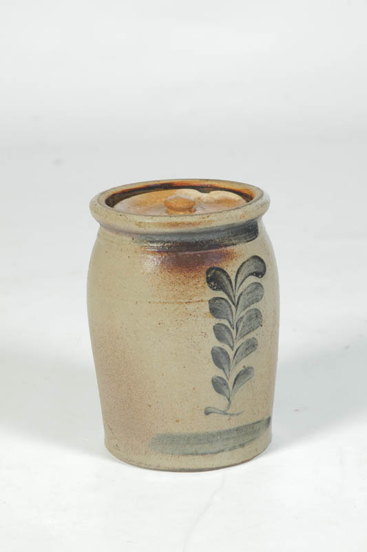 STONEWARE CROCK.  American  2nd