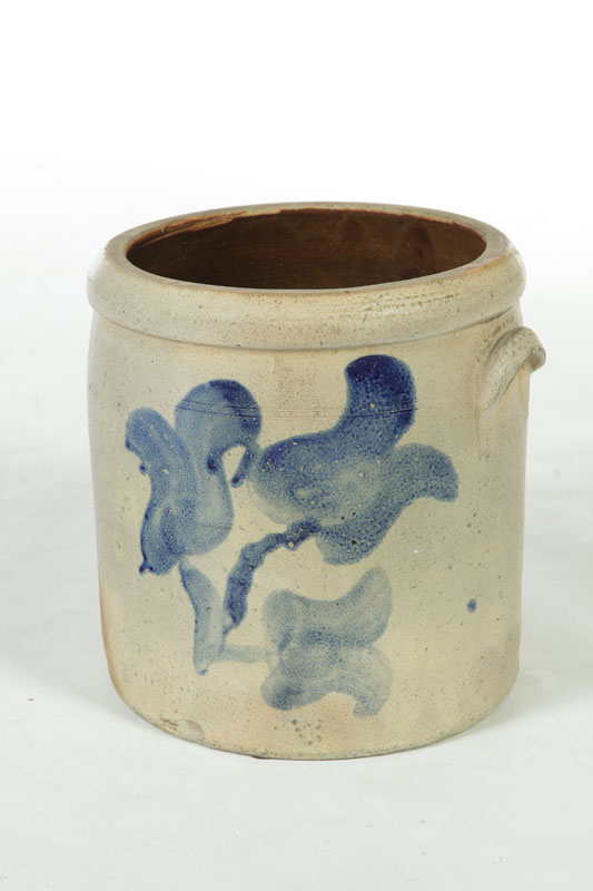 STONEWARE CROCK.  American  2nd