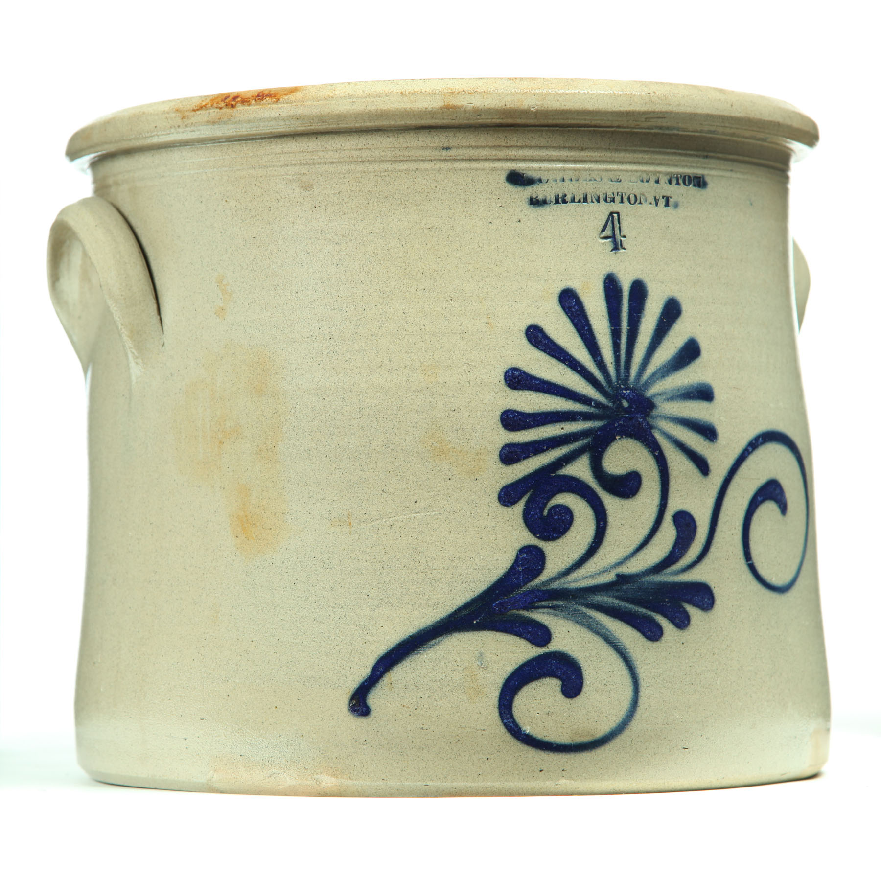 STONEWARE CROCK.  American 