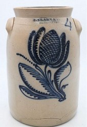 STONEWARE CROCK N. CLARK & CO.