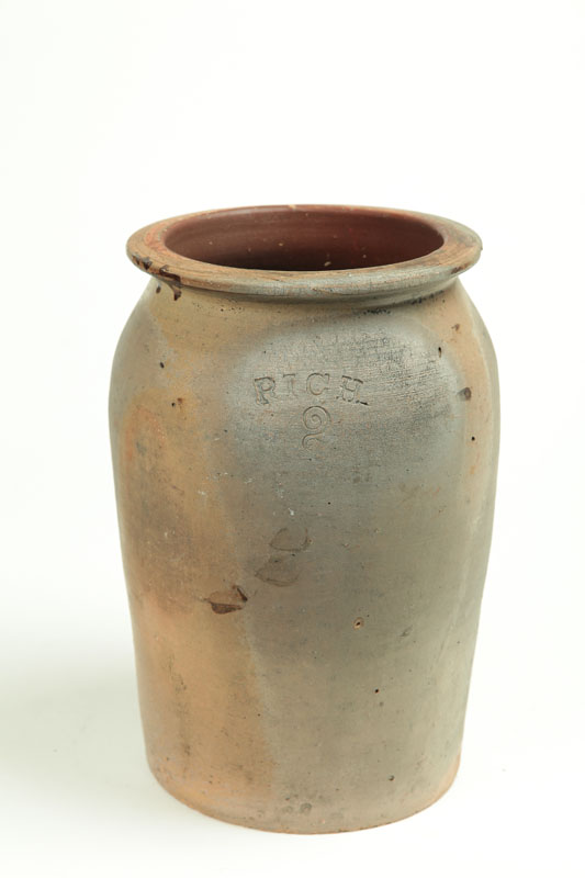 STONEWARE CROCK.  Ohio  2nd