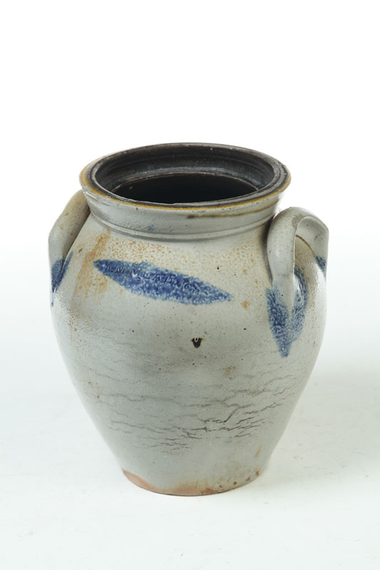 STONEWARE CROCK.  Ohio  mid 19th
