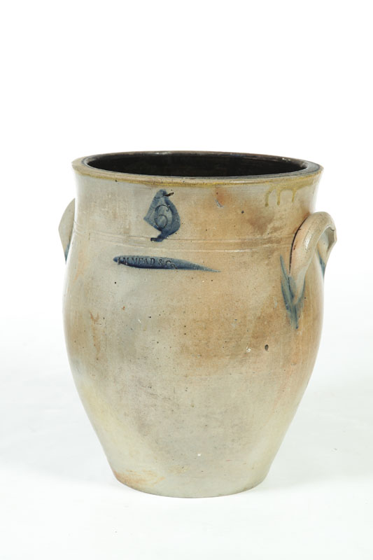 STONEWARE CROCK.  Ohio  mid 19th