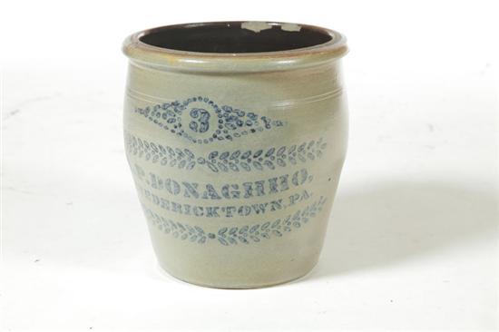 STONEWARE CROCK.  Western
