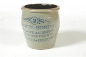 STONEWARE CROCK.  Western Penn