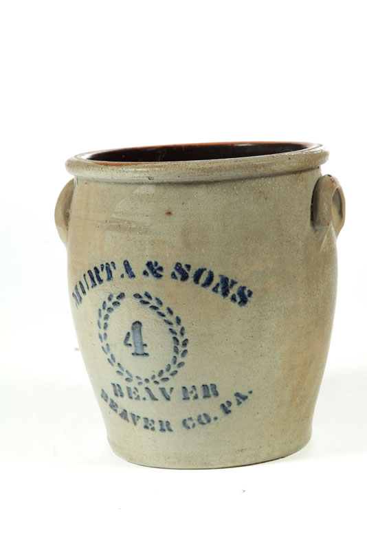 STONEWARE CROCK.  Western