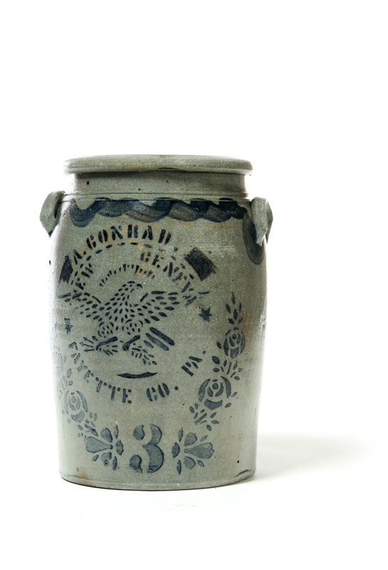 STONEWARE CROCK.  Western