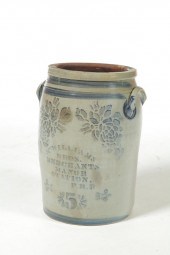 STONEWARE CROCK.  Western Penn