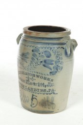 STONEWARE CROCK.  Western Penn