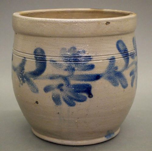 STONEWARE CROCKA mid 19th century