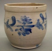 STONEWARE CROCKA mid 19th cent