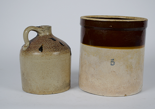 Stoneware Crocks American. A