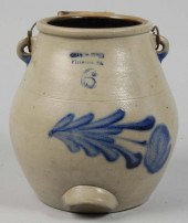 Stoneware Handled Jug. <br />