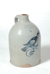 STONEWARE JUG.  American  2nd