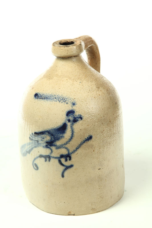 STONEWARE JUG.  American  2nd
