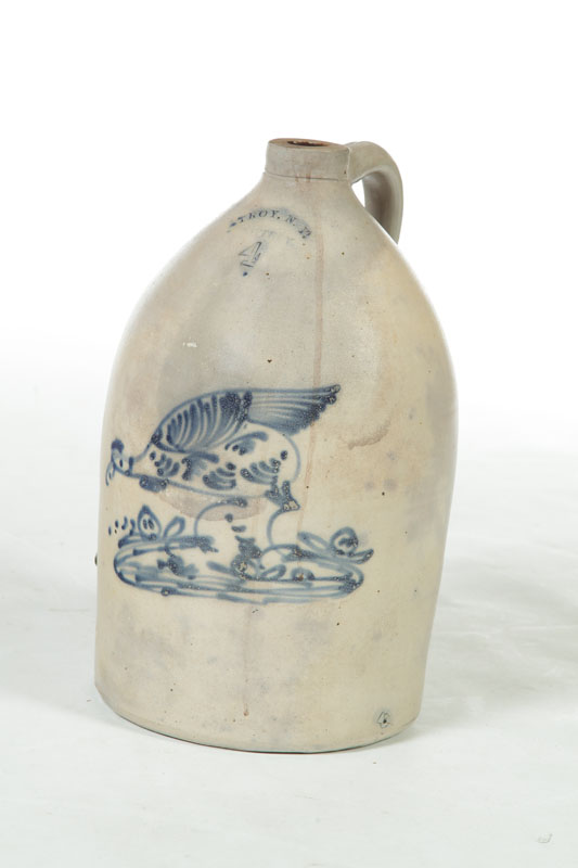 STONEWARE JUG.  American  2nd