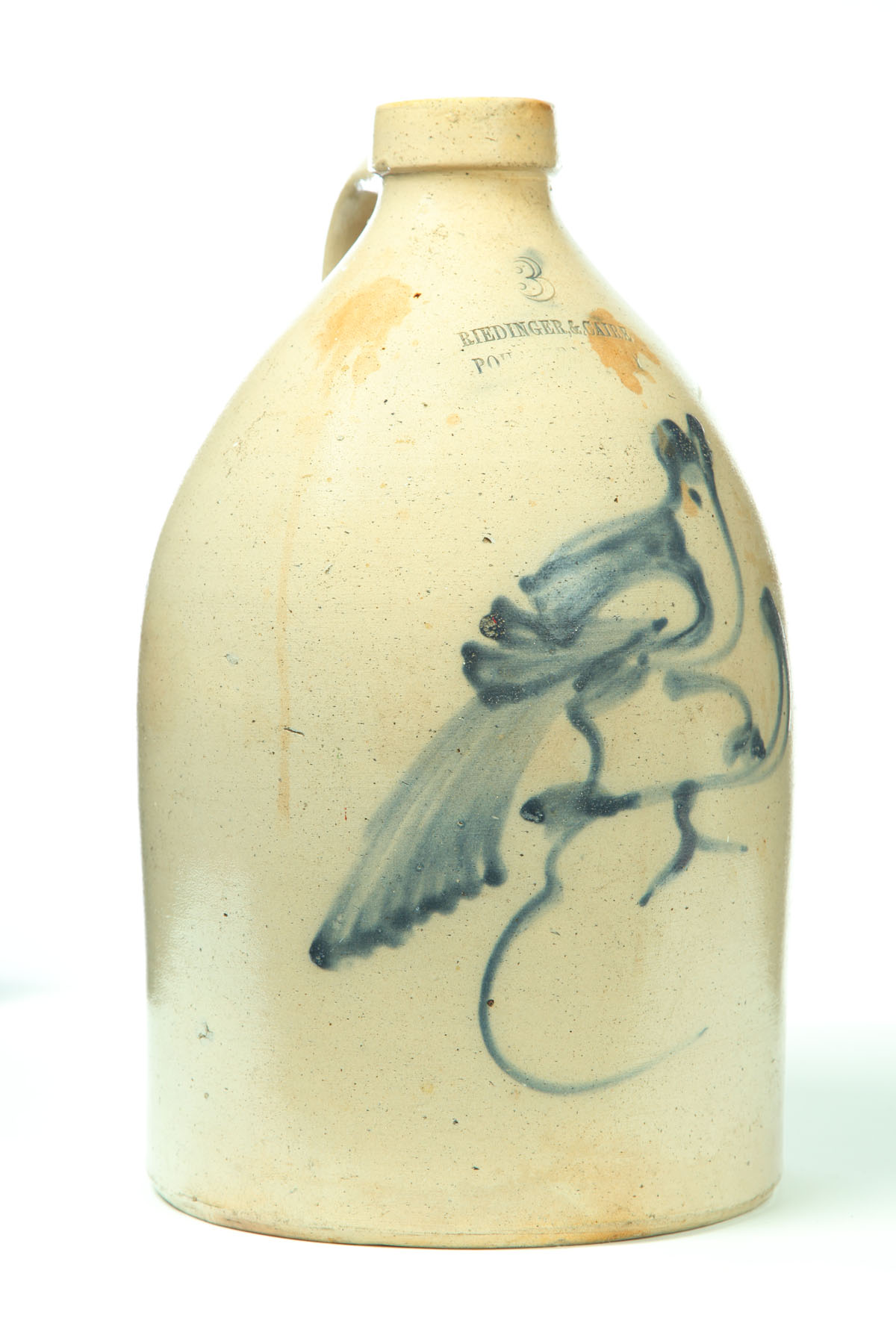 STONEWARE JUG.  American  2nd