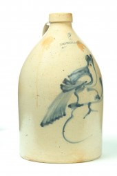 STONEWARE JUG.  American  2nd