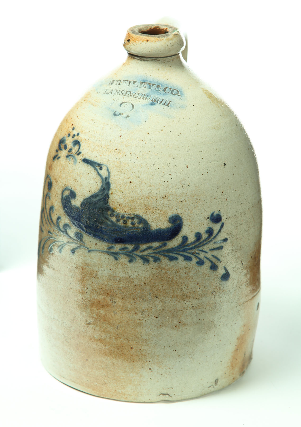 STONEWARE JUG.  American 