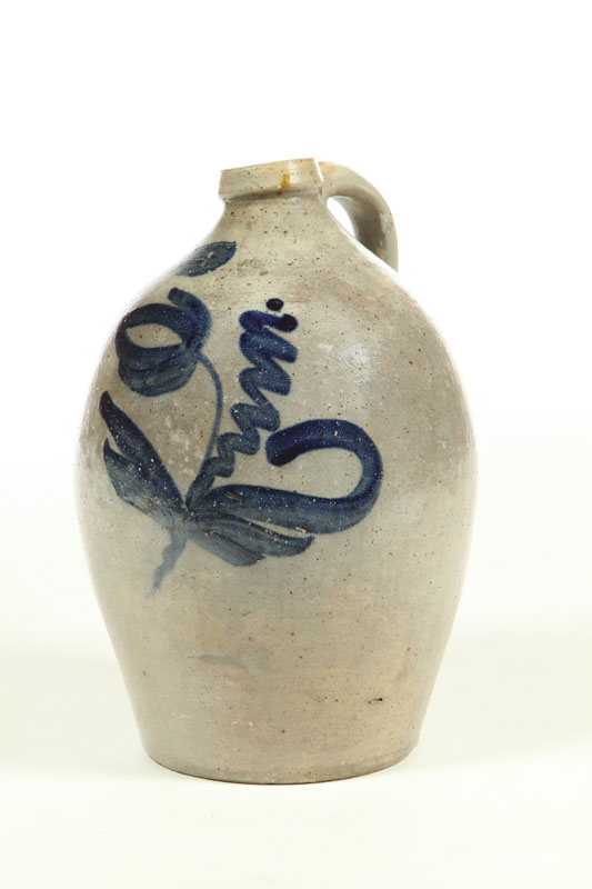 STONEWARE JUG.  American  mid