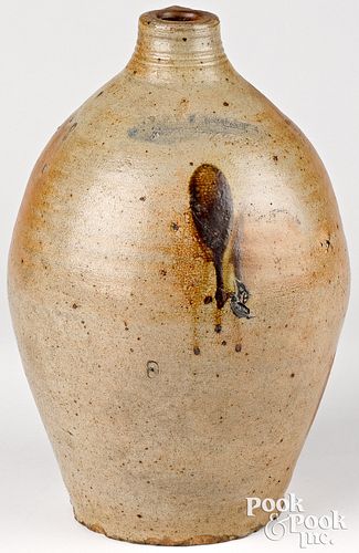 STONEWARE JUG, CA. 1825Stoneware