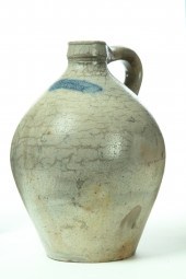STONEWARE JUG.  I.M. Mead  Sum