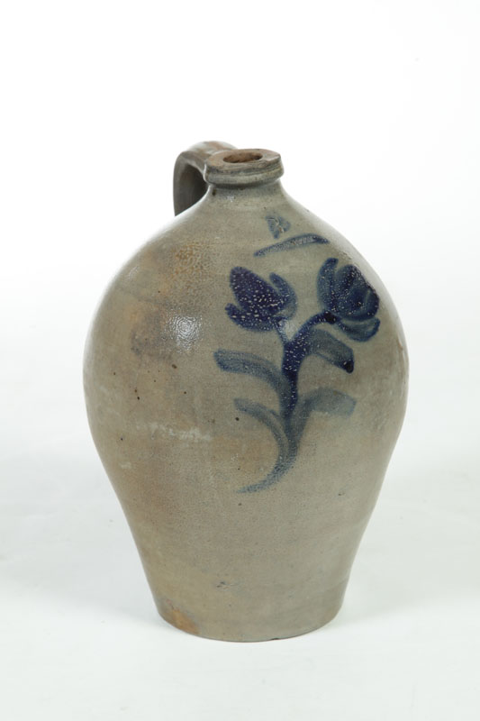 STONEWARE JUG.  Ohio  mid 19th