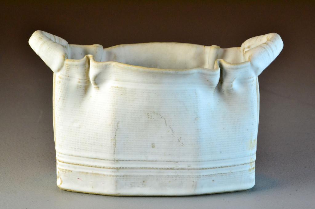 Stoneware Open Purse- Signed