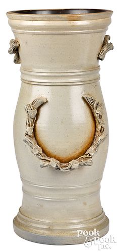 STONEWARE UMBRELLA STAND, 19TH