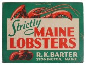 STONINGTON MAINE CARDBOARD LOB
