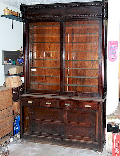 STORE DISPLAY CABINETCa. 1890- A