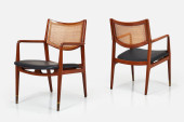 STOW + DAVIS, EASY CHAIRS (2)S