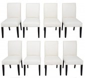 STRAIGHT-BACKED UPHOLSTERED DI