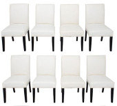 STRAIGHT-BACKED UPHOLSTERED DI