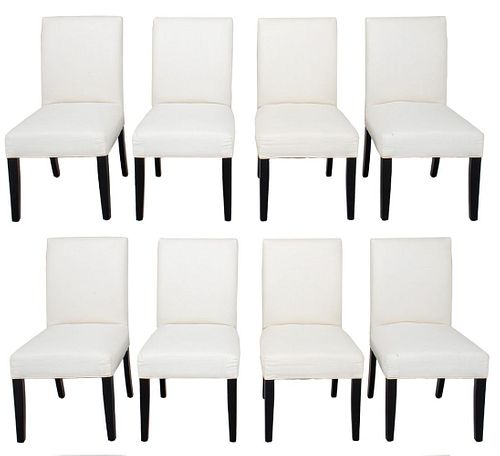 STRAIGHT-BACKED UPHOLSTERED