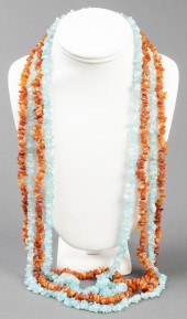 STRANDS OF CHIP BEAD STONE NEC
