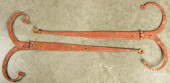 STRAP HINGES<br>Pair of large