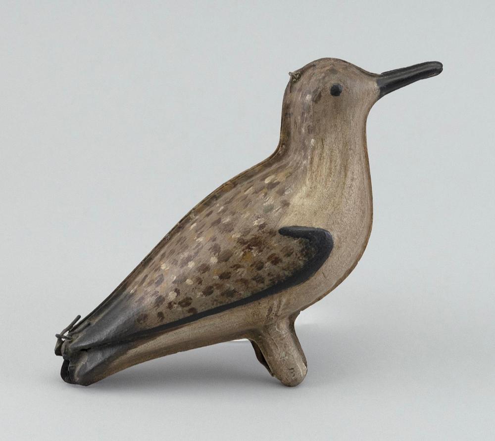 STRATER & SOHIER TIN PEEP DECOY